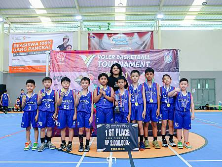 Juara 1 Voler Basketball Tournament U 10 NG