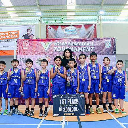 Juara 1 Voler Basketball Tournament U 10 NG