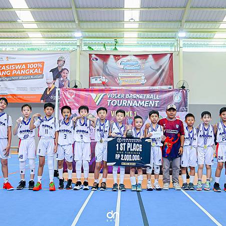 Juara 1 Voler Basketball Tournament U 12 Boys